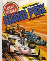 Programme Cover - GP South Africa 1975