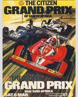 Programme Cover - GP South Africa 1976