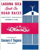 Programme Cover - Laguna Seca - Modified under 2000 cc 1958