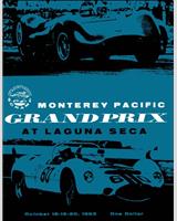 Programme Cover - SCCA Regional Laguna Seca [GT] 1963