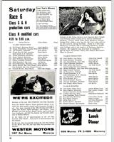 Entry List - SCCA Regional Laguna Seca [GP+HP+HM] 1963