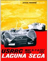 Programme Cover - USRRC Laguna Seca 1966