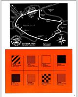 Track Map - USRRC Laguna Seca 1966