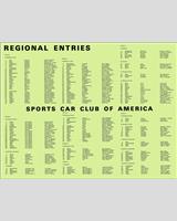 Entry List - SCCA Regional Laguna Seca [CP+DP+AS+BS] 1968
