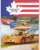 Programme Cover - SCCA Regional Laguna Seca [ASR+BSR+CSR+AP+BP+DP+AS] 1969