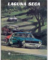 Programme Cover - Trans-Am Laguna Seca - Under 2 Litres 1970