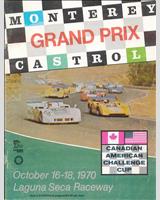 Programme Cover - SCCA Regional Laguna Seca [CP+FP+GP] 1970