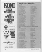 Entry List - SCCA Regional Laguna Seca [DP+EP+CS] 1970