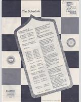 Schedule of Events - SCCA Regional Laguna Seca [CP+FP+GP] 1970