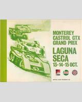 Programme Cover - Can-Am Laguna Seca 1972