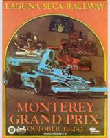 Programme Cover - Laguna Seca Shadow Race 1974