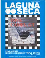 Programme Cover - Laguna Seca 300 Kilometres 1985
