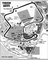 Track Map - American Le Mans Series Laguna Seca 2002