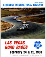 Programme Cover - SCCA Regional Las Vegas [DP+EP] 1968