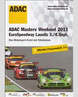Programme Cover - ADAC GT Masters Lausitzring 2011