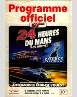 Programme Cover - Le Mans 24 Hours 1982