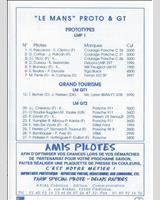 Entry List - Le Mans 4 Hours 1997