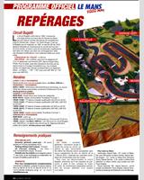 Schedule of Events - Le Mans 1000 Kilometres 2003