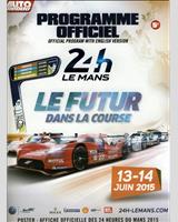 Programme Cover - Le Mans 24 Hours 2015