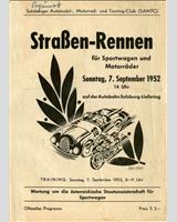 Programme Cover - Liefering [S+2.0] 1952