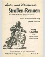 Programme Cover - Liefering - Sports 1953