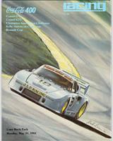Programme Cover - Lime Rock IMSA GTU 1982