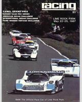 Programme Cover - Lime Rock 150 Laps 1987