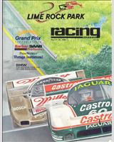 Programme Cover - Lime Rock 150 Laps 1988