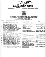Entry List - Lime Rock 2 Hours 1994