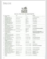 Entry List - American Le Mans Series Lime Rock 2006