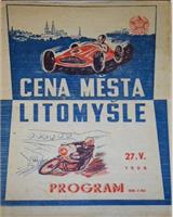 Programme Cover - Litomyšl [R/?] 1956