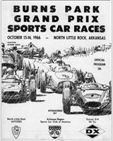 Programme Cover - Burns Park Grand Prix Sports Car Races 1966