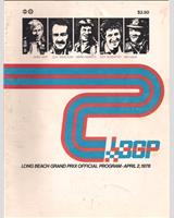 Programme Cover - GP United States West 1978