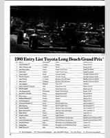 Entry List - GP United States West 1980
