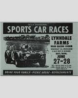 Programme Cover - SCCA Divisional Lynndale Farms [DP+EP] 1964