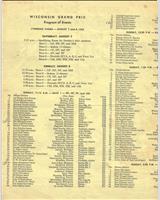 Schedule of Events - SCCA National Lynndale Farms [FP+Sedan] 1965