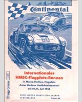 Programme Cover - DARM GT Mainz-Finthen [GT1.6] 1965