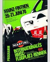 Programme Cover - Internationales Mainz-Finthen [P+2.0/S] 1970