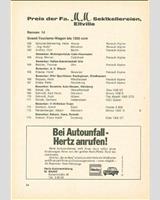 Entry List - DARM Mainz-Finthen [GT1.3] 1970