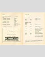 Schedule of Events - Internationales Mainz-Finthen [P+2.0/S] 1970