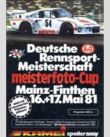 Programme Cover - DRM Mainz-Finthen 1981