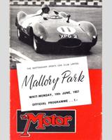 Programme Cover - NSCC Mallory Park [S2.7] 1957