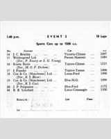 Entry List - NSCC Mallory Park [S1.5] 1957