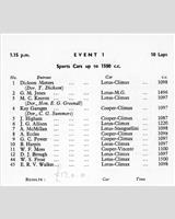 Entry List - NSCC Mallory Park [S1.5] 1957