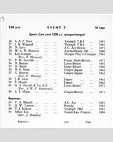Entry List - NSCC Mallory Park [S+1.5] 1957