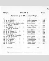 Entry List - NSCC Mallory Park [S1.5] 1957