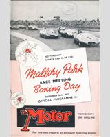 Programme Cover - NSCC Mallory Park [S2.0] 1957