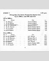 Entry List - NSCC Mallory Park [PS1.0/PS+1.6] 1960