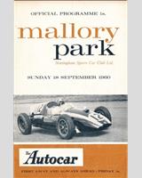 Programme Cover - NSCC Mallory Park [SR1.1] 1960