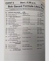 Entry List - BARC Mallory Park [Formula Libre] 1968